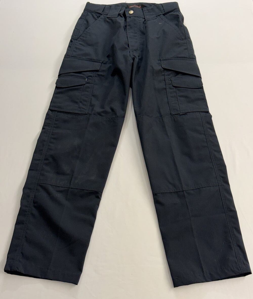 Tru-Spec Men's Tactical Cargo Pants Navy Blue US 28/30 EUC